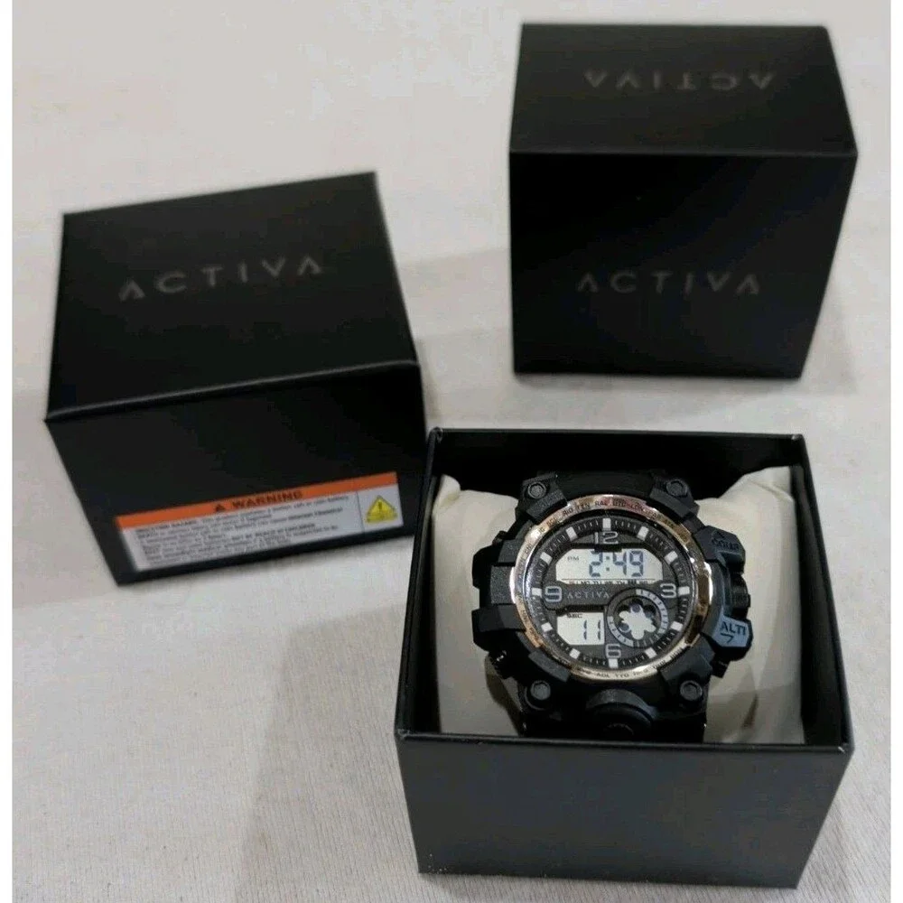 Invicta Activa Endurance X Men's Digital Watch - 54.5mm, Black (ACW435-002)